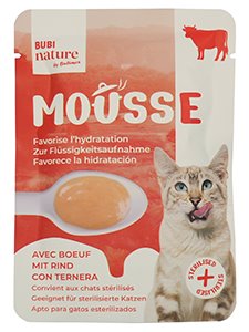 BUBI NATURE CAT MOUSSE BUEY 50 gr